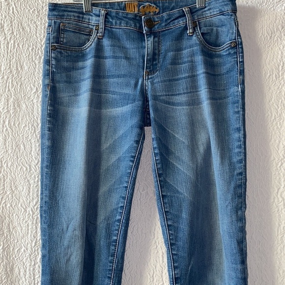 Kut From The Kloth Straight Leg Mid Rise Stretch Jeans - Picture 5 of 14
